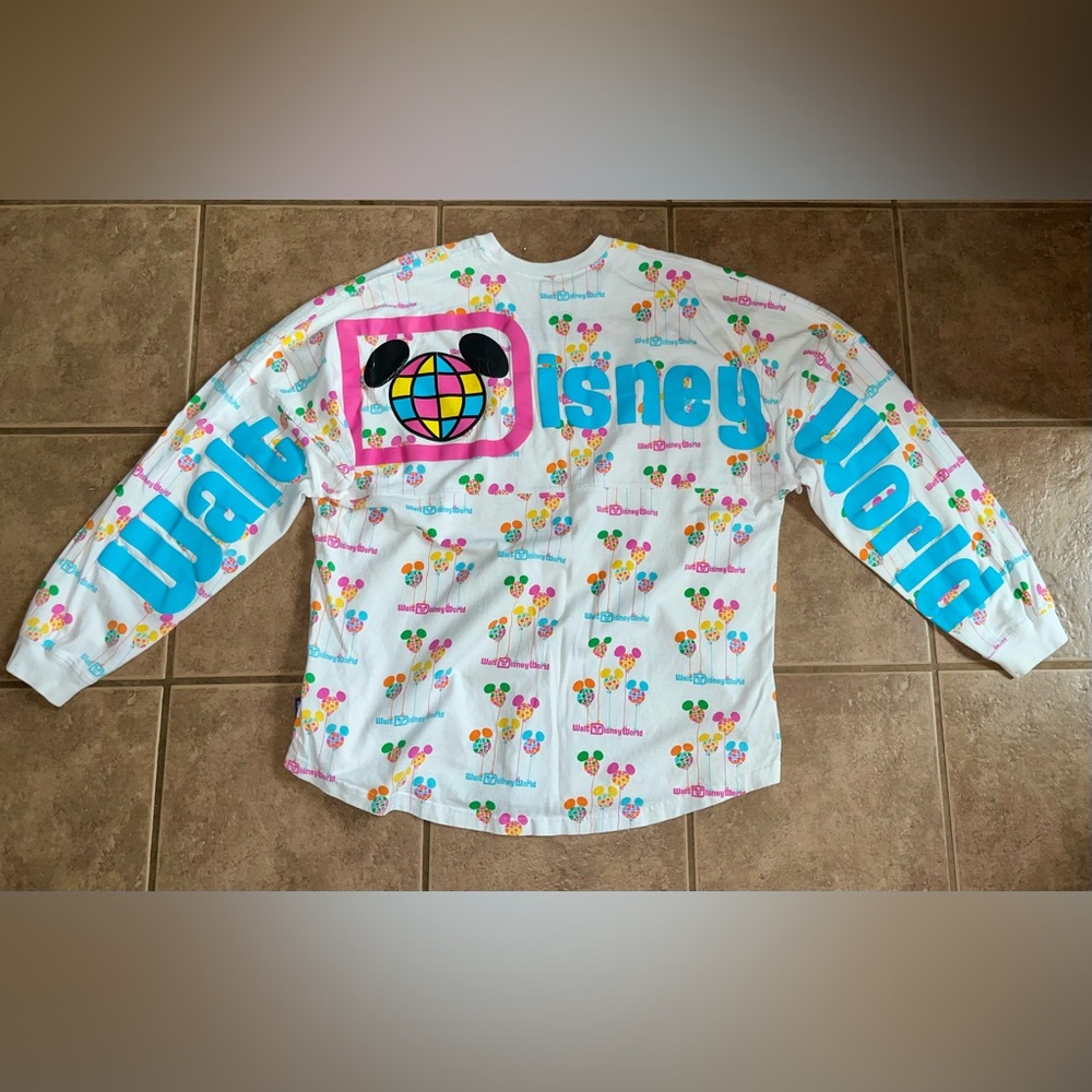 Walt Disney World 50th Anniversary Vault Balloons Spirit Jersey XL